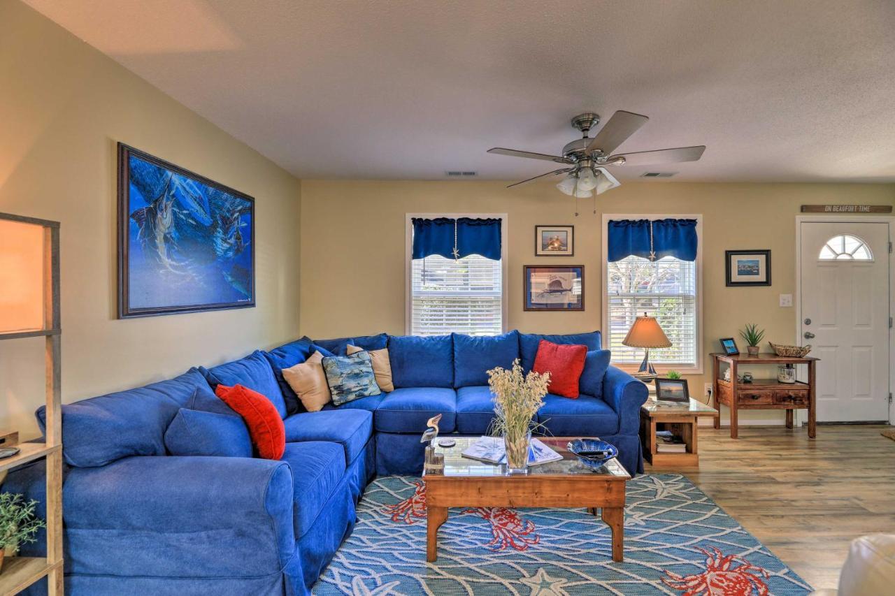 Beaufort Pad With Patio 3 Blocks To Waterfront! Exterior foto